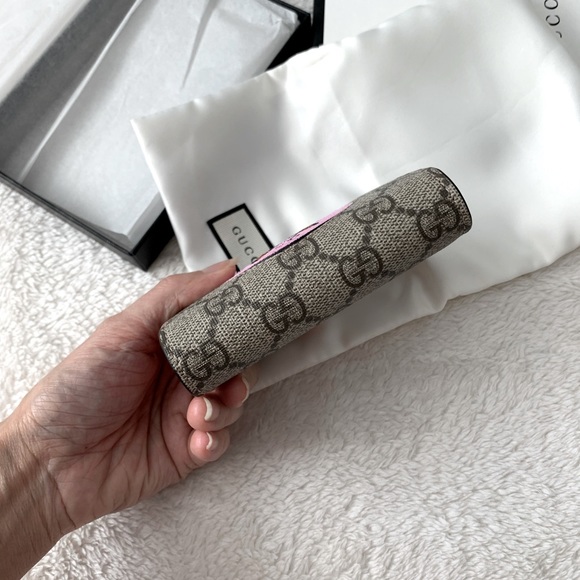 NWT Authentic Gucci Embroidery Dog Mini Wallet - Picture 3 of 10